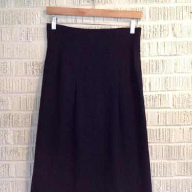 Yves Saint Laurent Size 38 Black Skirt