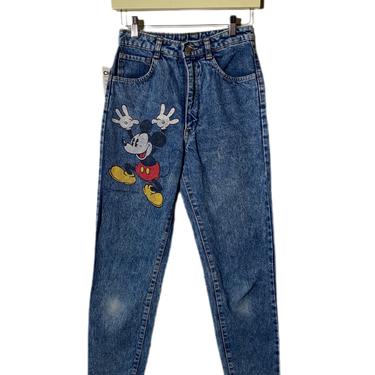 (26”) Mickey Mouse Blue Denim Pants 022221