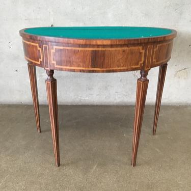 19th Century Rosewood Console / Game Folding Table