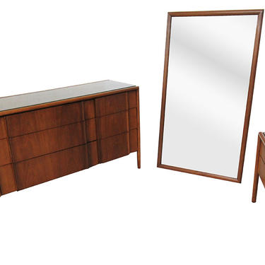 Mid Century Bedroom Set by Barney Flagg for Drexel 