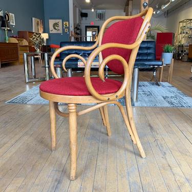 Set of 6 Bent Wood Dining Chairs