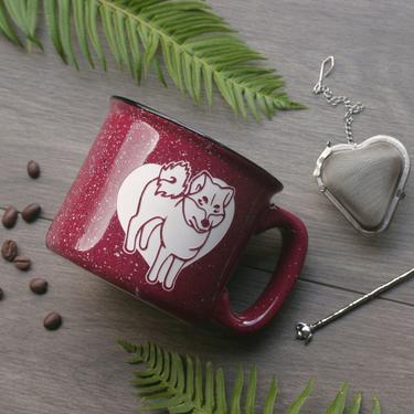 Shiba Inu Dog Mug - pet portrait coffee cup 