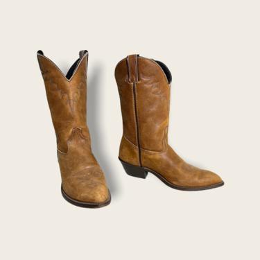 Vintage Women's USA Made Cowboy Boots ~ 7 1/2 M ~ Western ~ Rockabilly ~ 