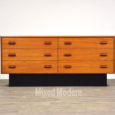 Danish Modern Style Teak Dresser 