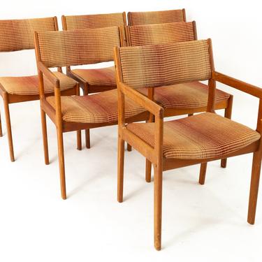 D-Scan Danish Mid Century Teak Dining Chairs - Set of 6 