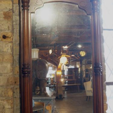 Eastlake Style Wooden Mirror