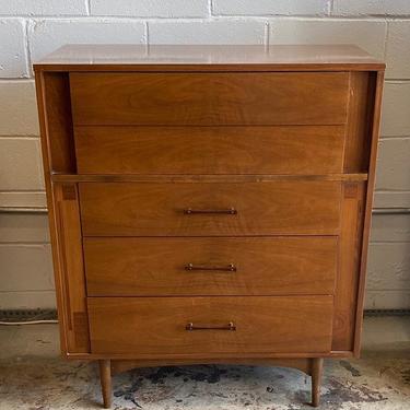 MCM chest of drawers manufactured by Kroehler 42.5” ht x 19” d x 36.5” w” 