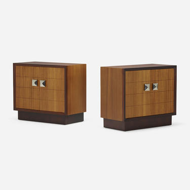 Pair of cabinets (In the manner of James Mont)