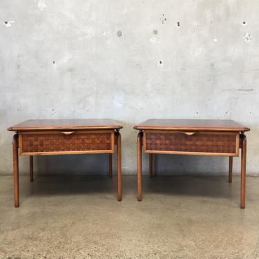 Pair of Mid Century Lane Side Tables
