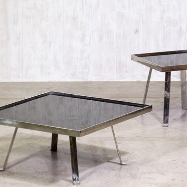 Modernist Chrome Tables