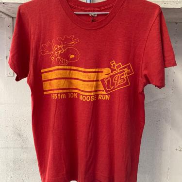 Vintage I-95fm 10k Moose Run M t-shirt 4493 