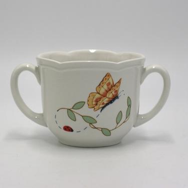 vintage Lenox Butterfly Meadow Baby Mug 