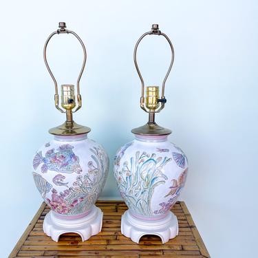 Pair of Under the Sea Lamps