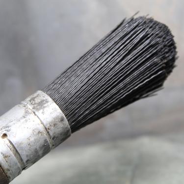 Antique Horsehair Paint Brush - 12 Inch Vintage Paintbrush - Natural Bristle Brush  | FREE SHIPPING 