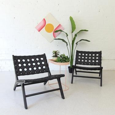 “Elizabeth” Low Profile Wicker Lounge Chair