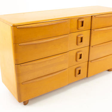 Heywood-Wakefield Mid Century 12 Drawer Dresser - mcm 
