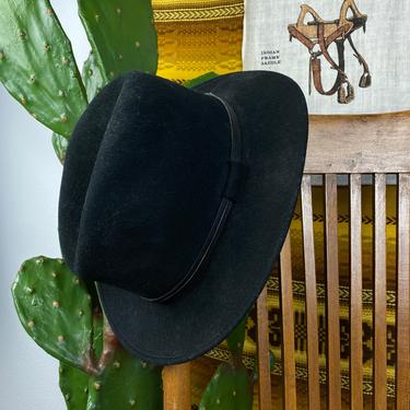 Vintage Borsalino Wool Felt Hat “Glen” Size Small 