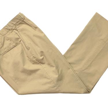 Vintage Women's US Navy Uniform Trousers ~ 30 Waist / size 7 - 8  ~ Military Pants ~ USN ~ Khaki ~ 
