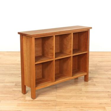 "Room And Board" Sherwood Cherry Cubby Bookcase