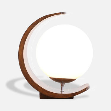 Arthur Jacobs &quot;Half Moon&quot; Table Lamp for Modeline