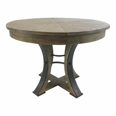Sarreid Co. Modern Tower Jupe Extendable Gray Wood Dining Table