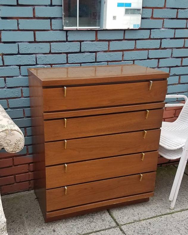 SOLD. MCM Chest of Drawers, $146.