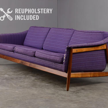 8ft Folke Ohlsson Sofa Mid Century Modern Couch by Dux 