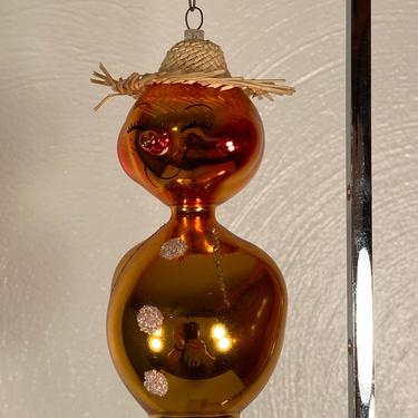 Antique Mouth Blown Holiday Ornament - Columbia (#C1) 