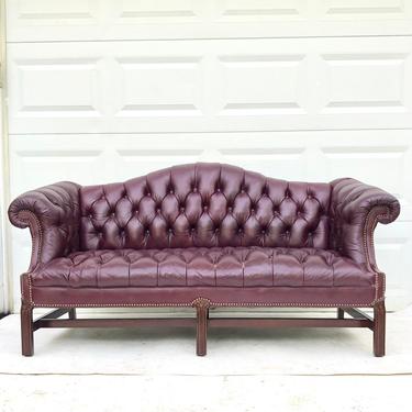 Leather Chesterfield Sofa 