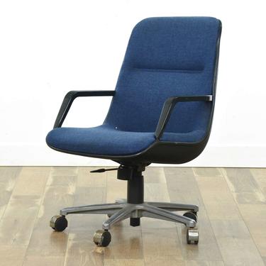 Mid Century Industrial Hardshell Office Chair