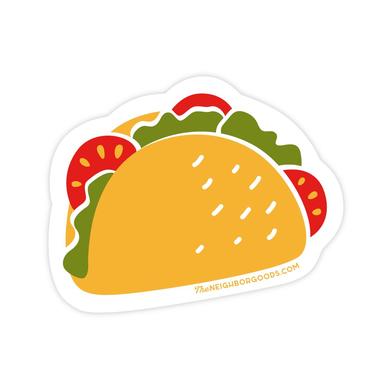 Taco Sticker