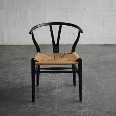 Hans Wegner for Carl Hansen CH24 Wishbone Chair in Black