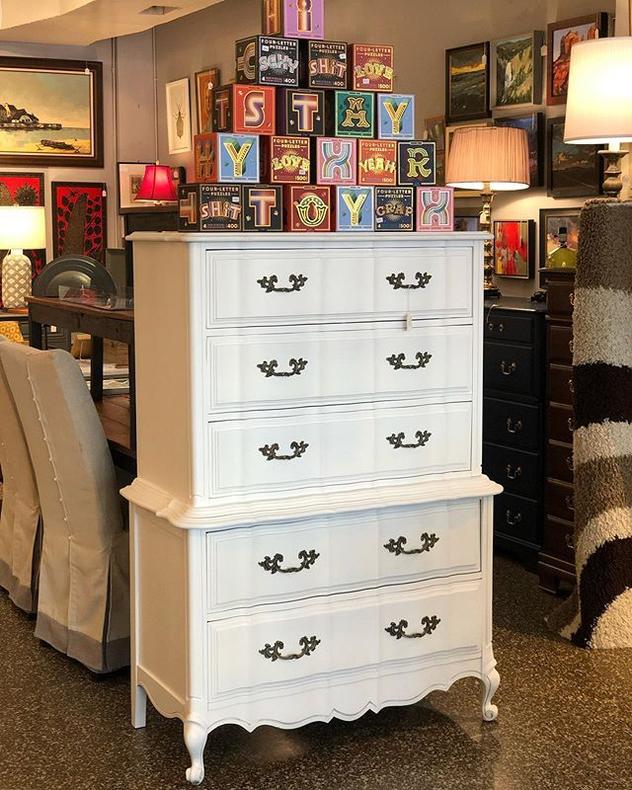                   HUGE French Provjncial Chest of Drawers