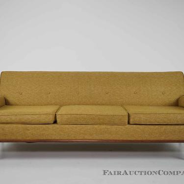 Mustard Yellow Modern 3 Seat Sofa by Flexsteel