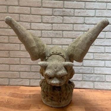 Vintage Gargoyle Garden Statue | Vintage Grind House - Chicago, IL | ATTIC