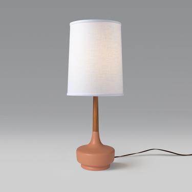 Mid-Century Table Lamp &quot;Brooke&quot; - Desert Rose #1 