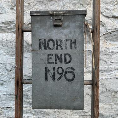 North End galvanized voting box from Hagerstown, MD