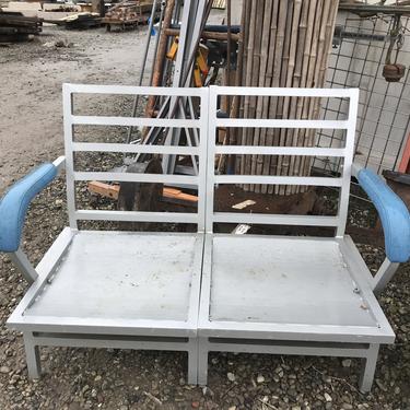 Metal outdoor 2 person chair
