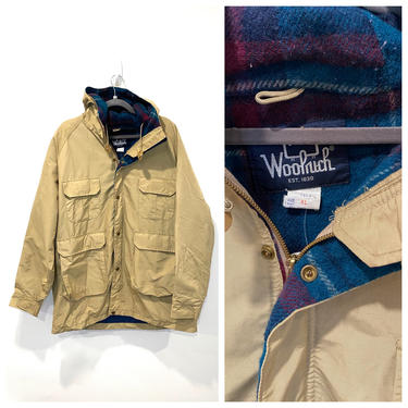 Woolrich lined coat L/XL 