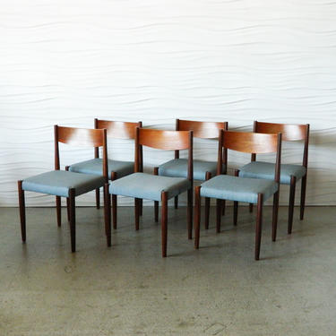 HA-C8115 Set of Six Teak Chairs
