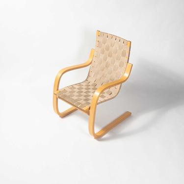 Armchair 406 &quot;Pension Chair&quot; by Alvar Aalto for Artek 