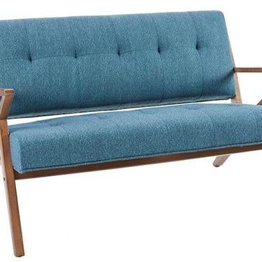 &quot;Rocket&quot; Lounge Chair in Blue