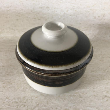 Arabia Finland Karelia Ceramic Sugar Bowl 