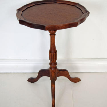 Vintage Small Circular Side Table