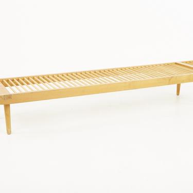 Stanley Young for Glenn of California Mid Century Dowel Rod Bench - mcm 