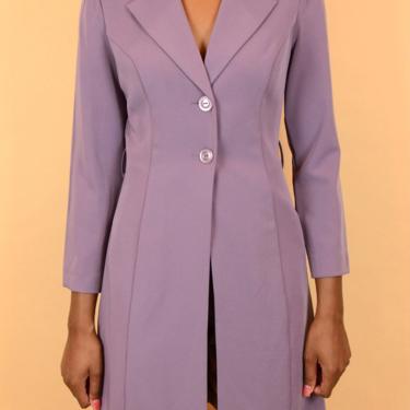 Vintage Lilac Purple Blazer Jacket 