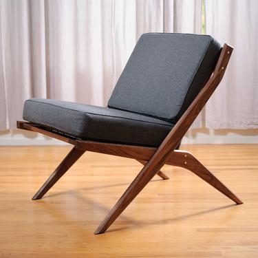 Mid-Century Modern Lounge Chair, Living Room Chair, Library Chair, Reception Chair 