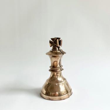Glam Brass Chess Piece Bookends 