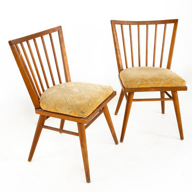 Conant Ball Mid Century Posted Chair - Pair - mcm 