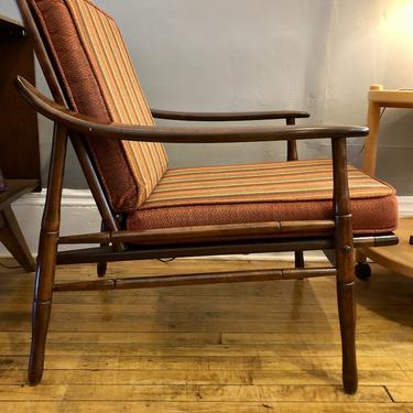 Vintage Italian Lounge Chair w\/ original Upholstery 1950&#8217;s